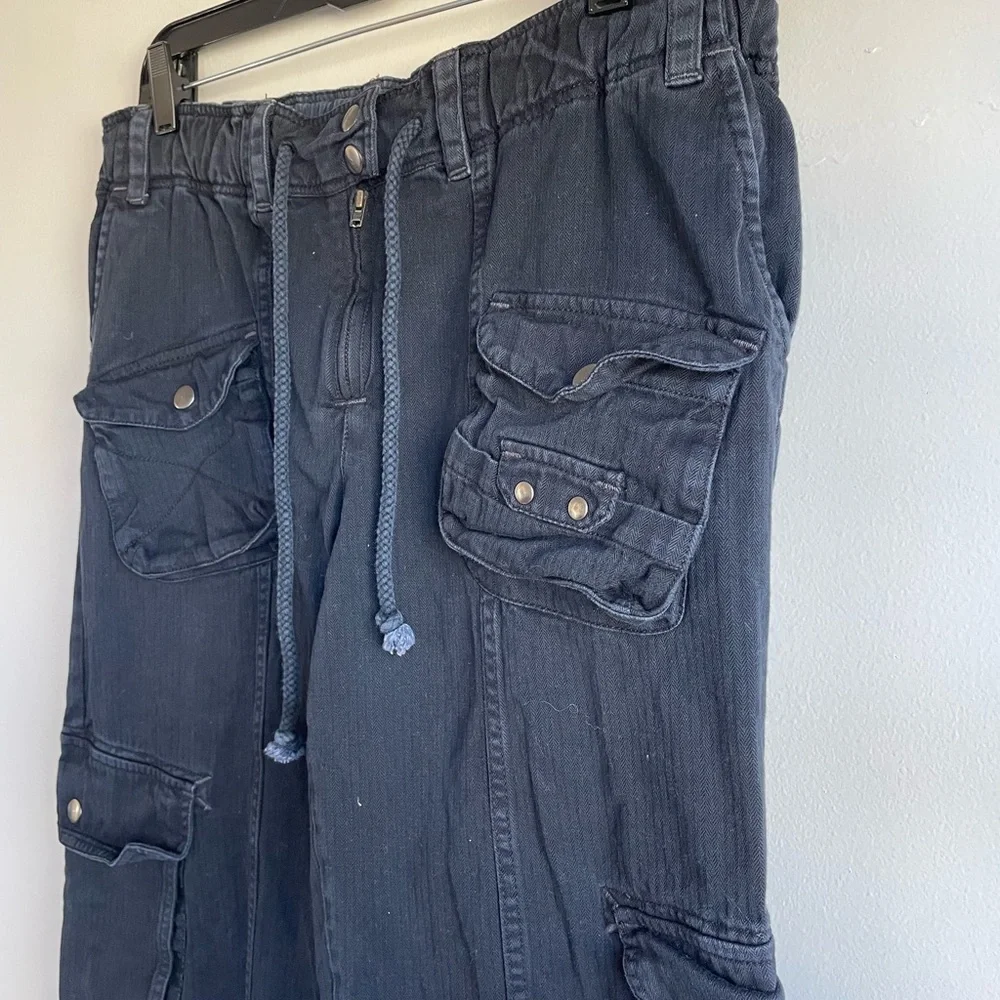 Free People Tahiti Cargo Pants Size M - Picture 4 of 9